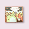I am fine Enamel Pin