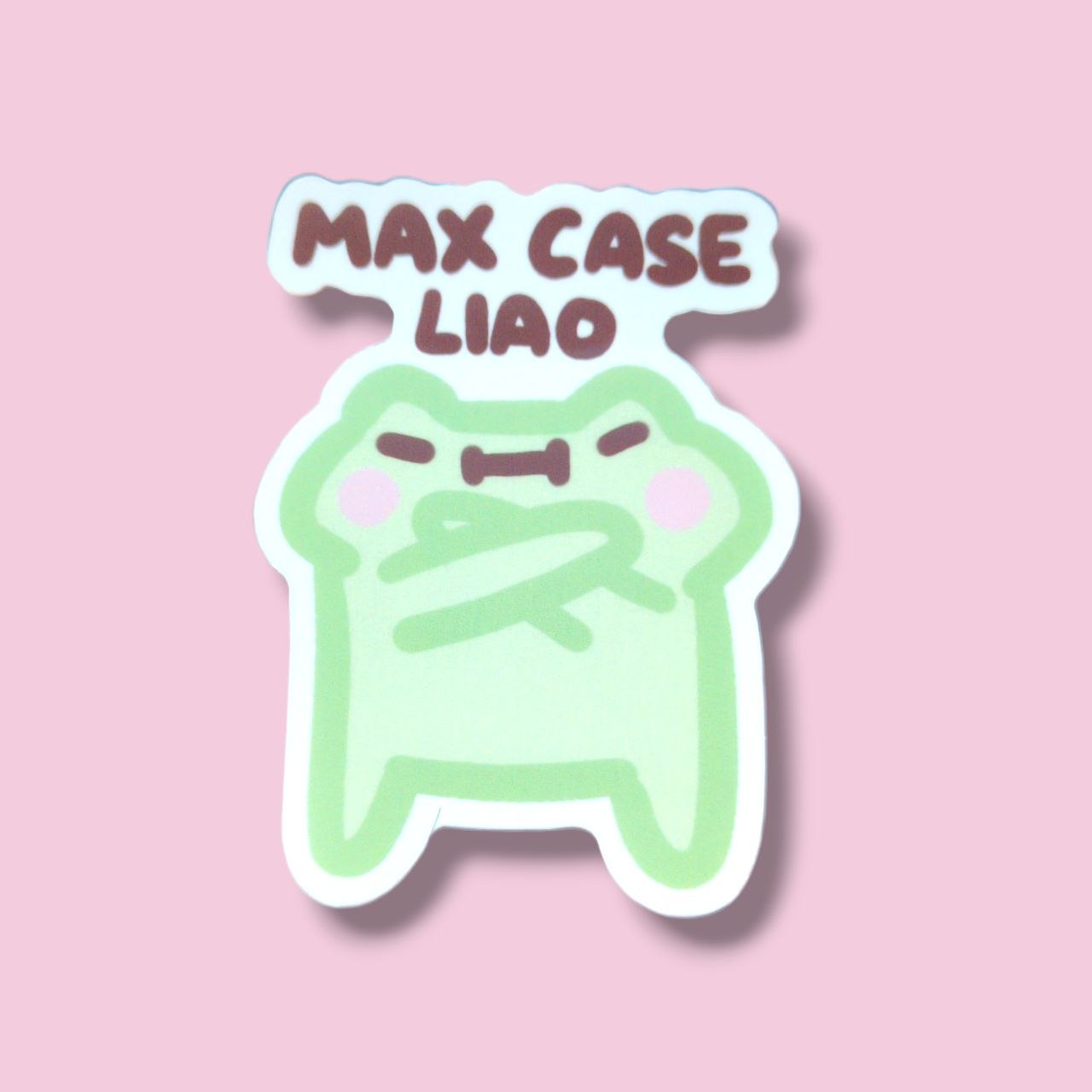 Max case liao Vinyl Sticker