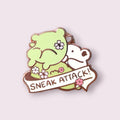 Sneak Attack Enamel Pin