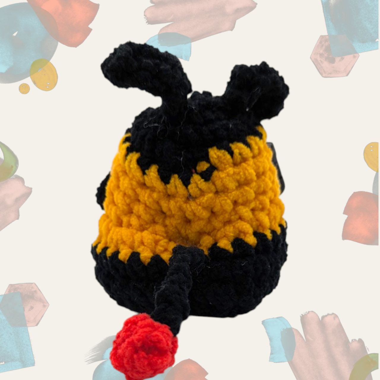 Tepig Squeaky Crochet Keychain
