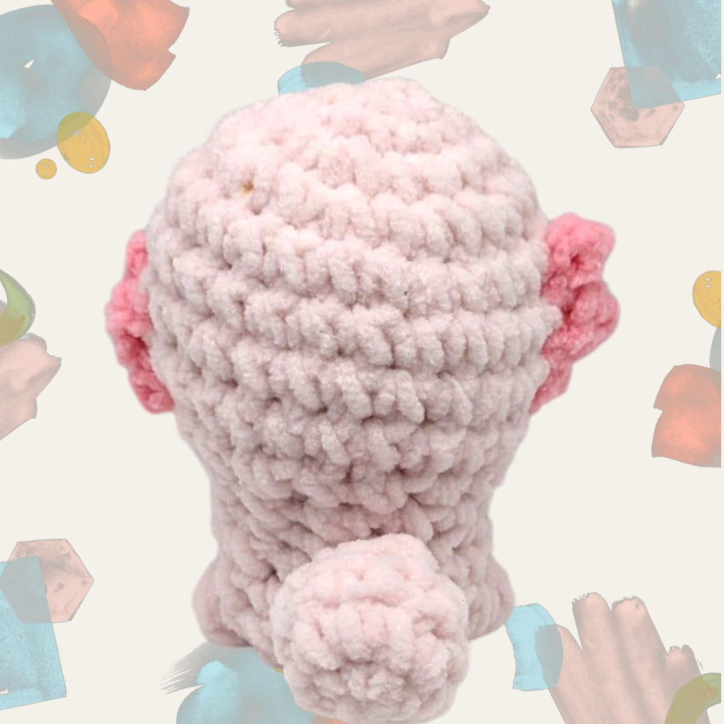 Wooper Squeaky Crochet Keychain