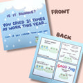 Is It Raining? x Good Job for Freezing Comic – Clearance