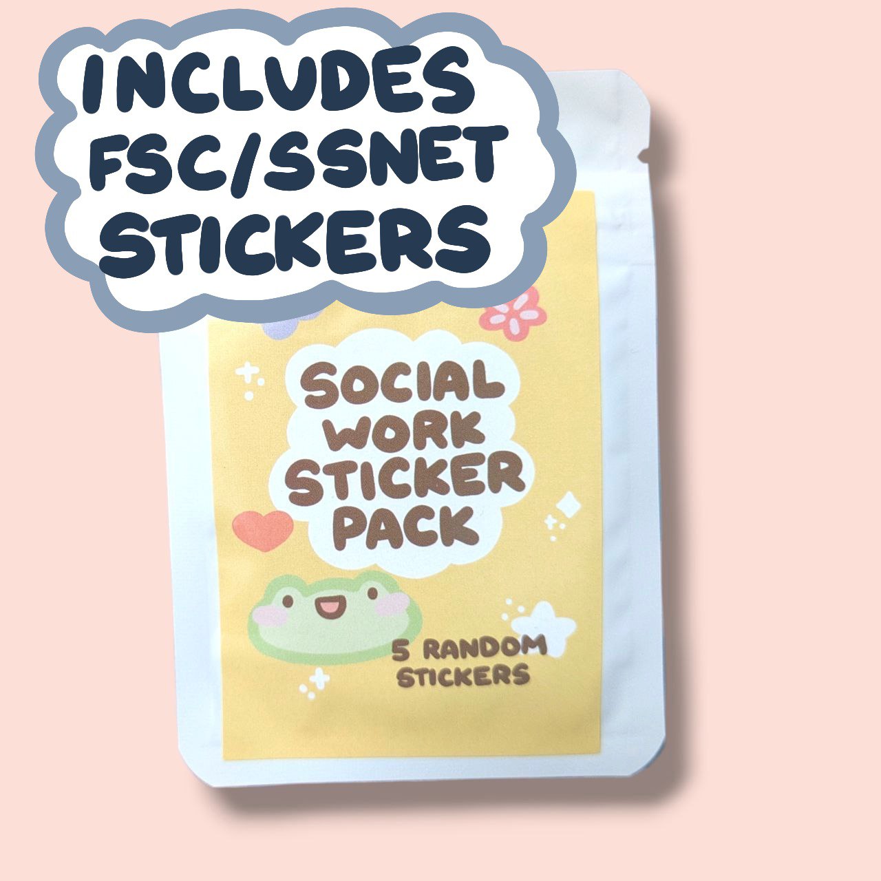 Social Work Mystery Sticker Pack (FSC/SSNET)