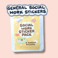 Social Work Mystery Sticker Pack (General Social Work)