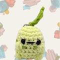 Chikorita Squeaky Crochet Keychain