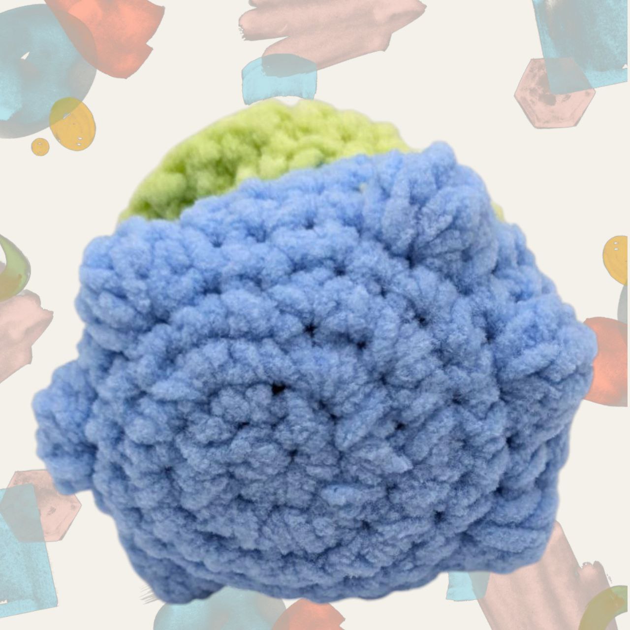 Lotad Squeaky Crochet Keychain