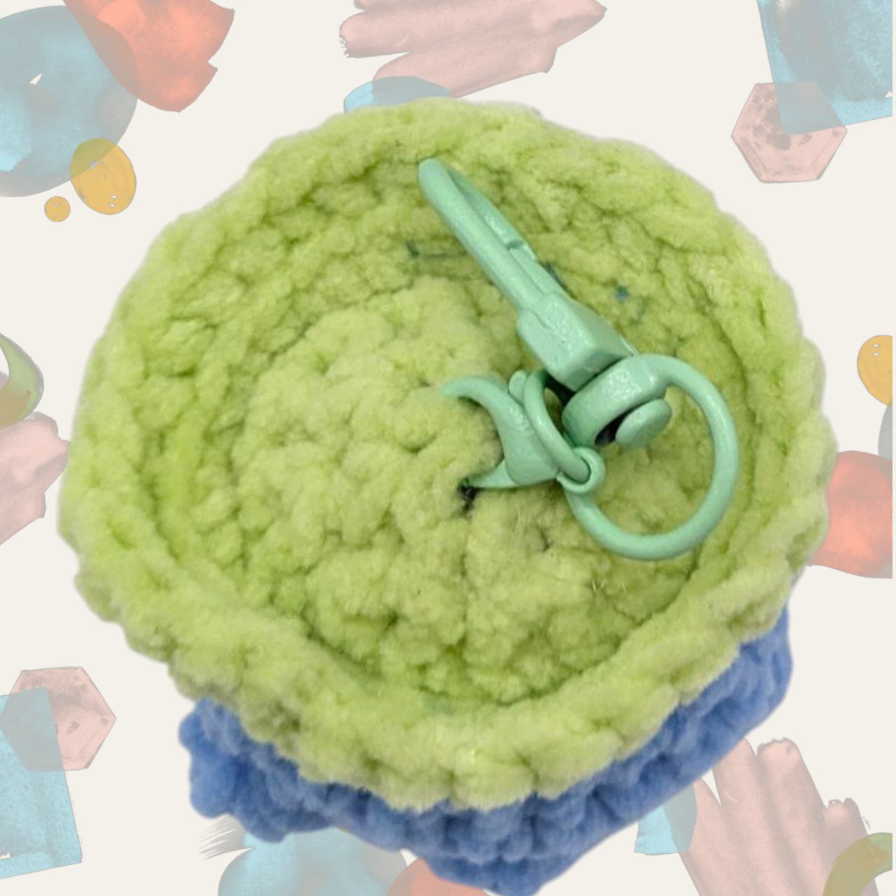 Lotad Squeaky Crochet Keychain