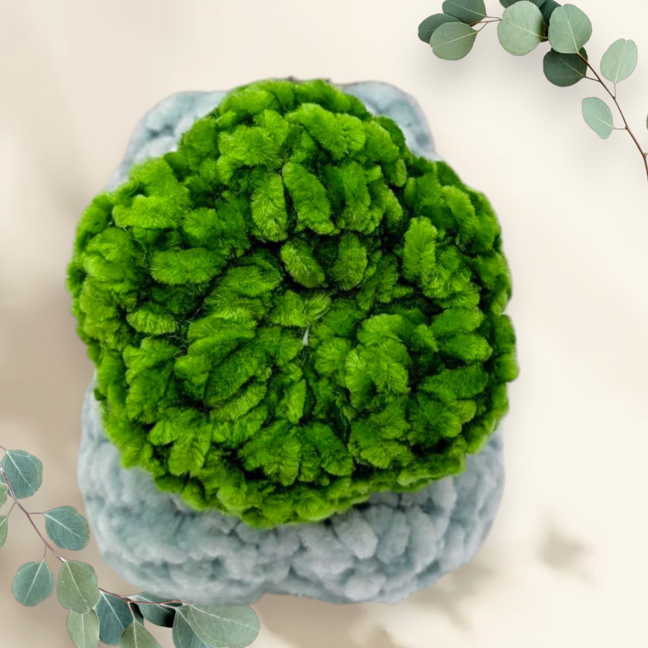 Bulbasaur Squeaky Crochet Keychain