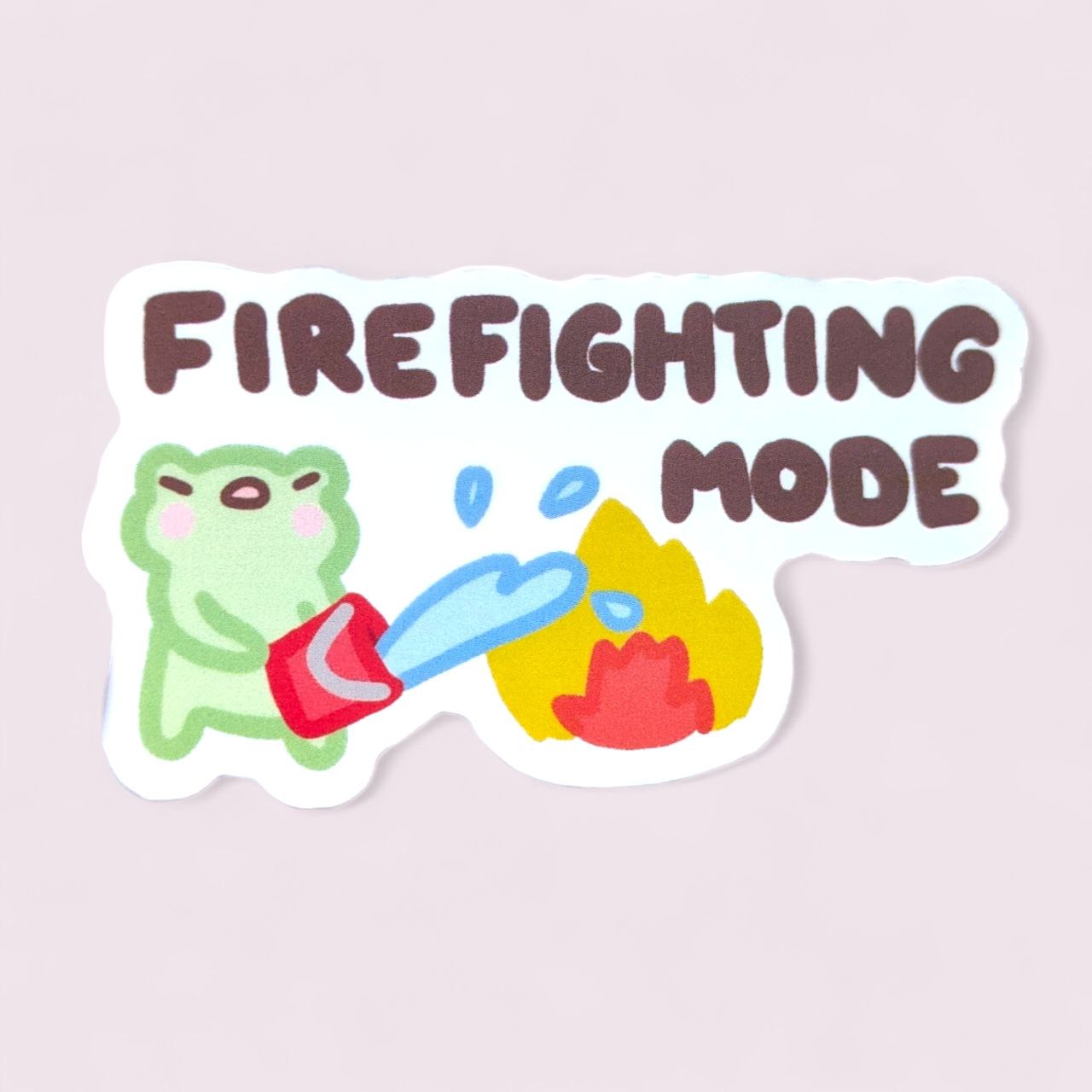 Firefighting Mode Vinyl Sticker