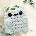 Bulbasaur Squeaky Crochet Keychain