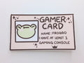 Gamer Card Vinyl Sticker