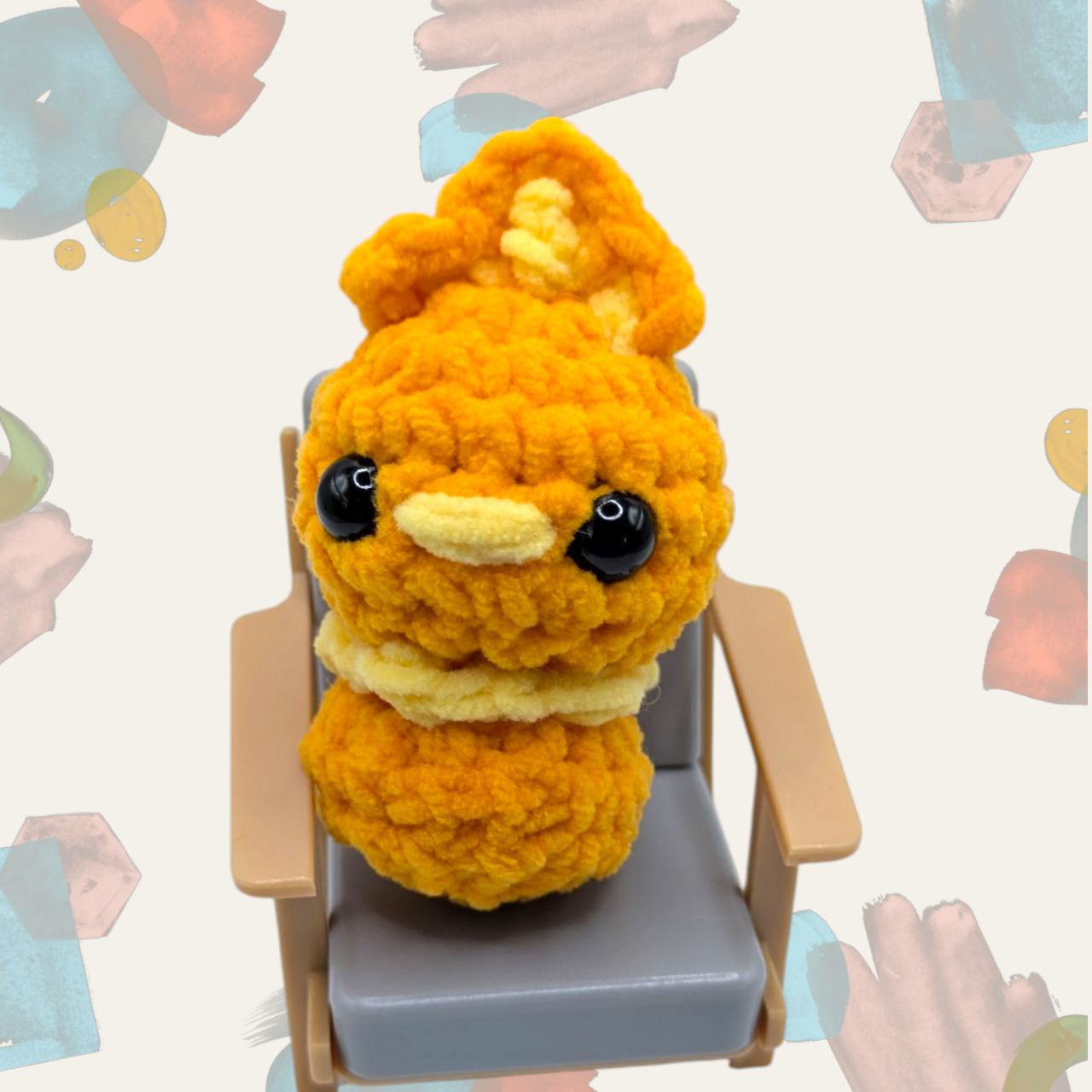 Tochic Squeaky Crochet Keychain