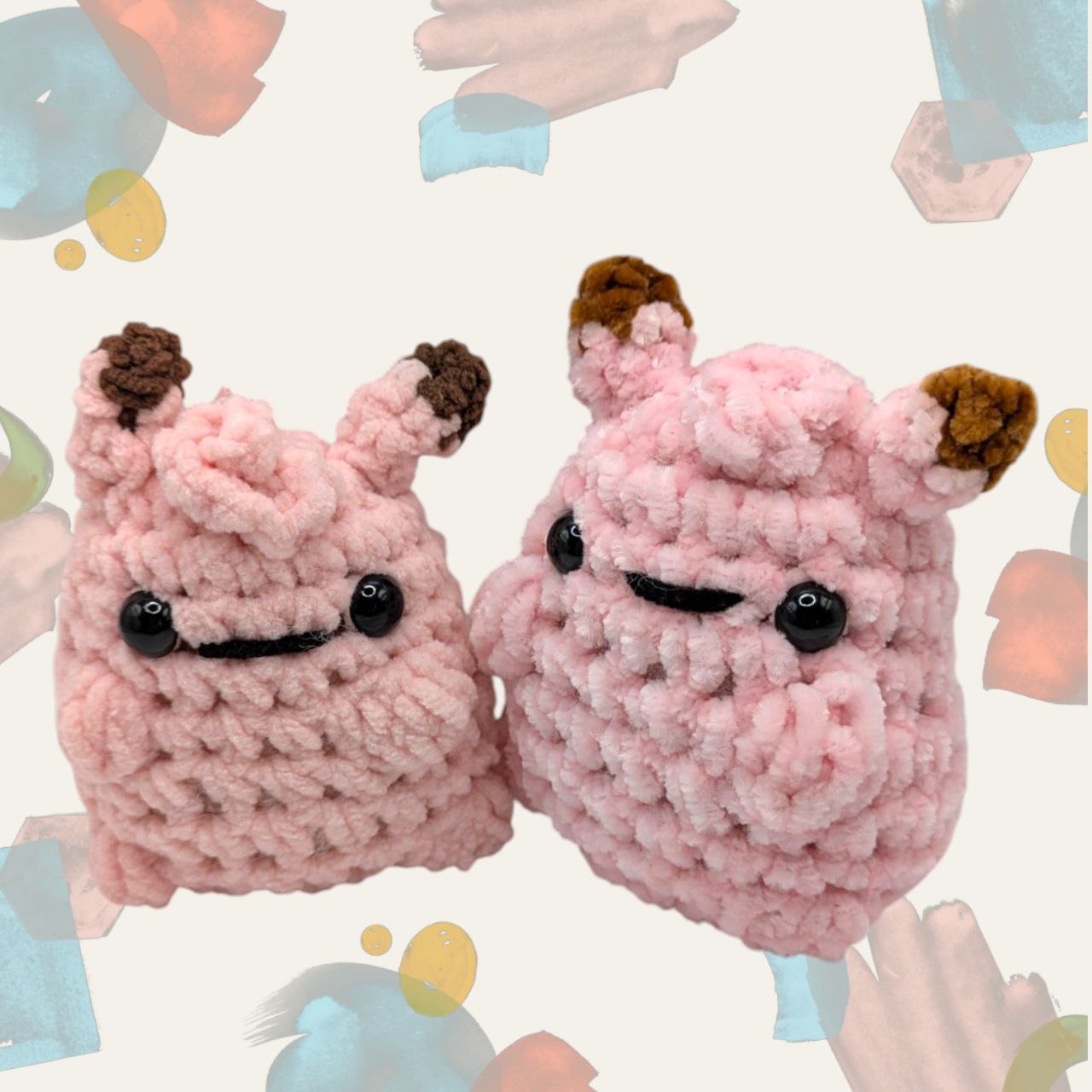 Clefairy Squeaky Crochet Keychain
