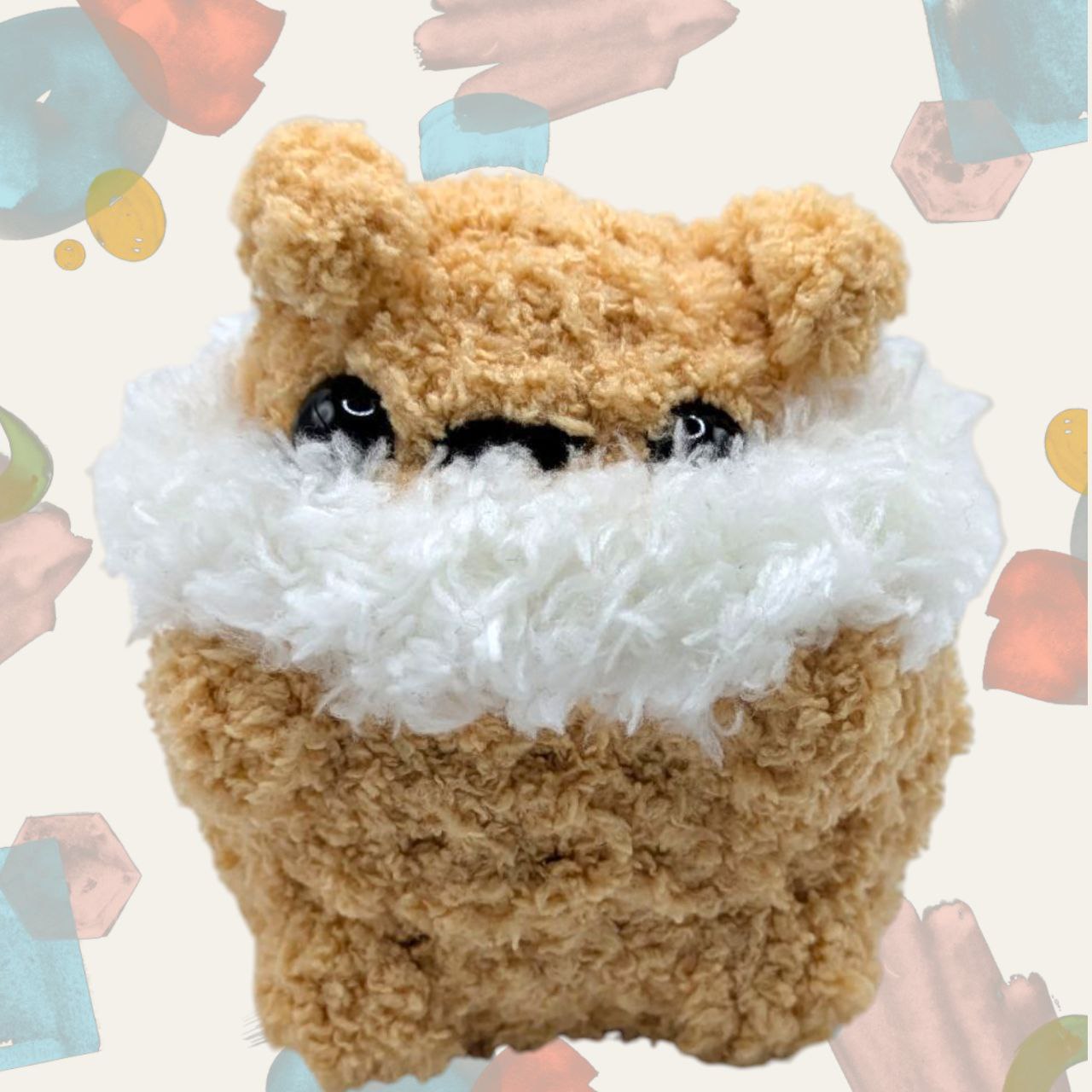Eevee Squeaky Crochet Keychain