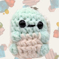 Squirtle Squeaky Crochet Keychain