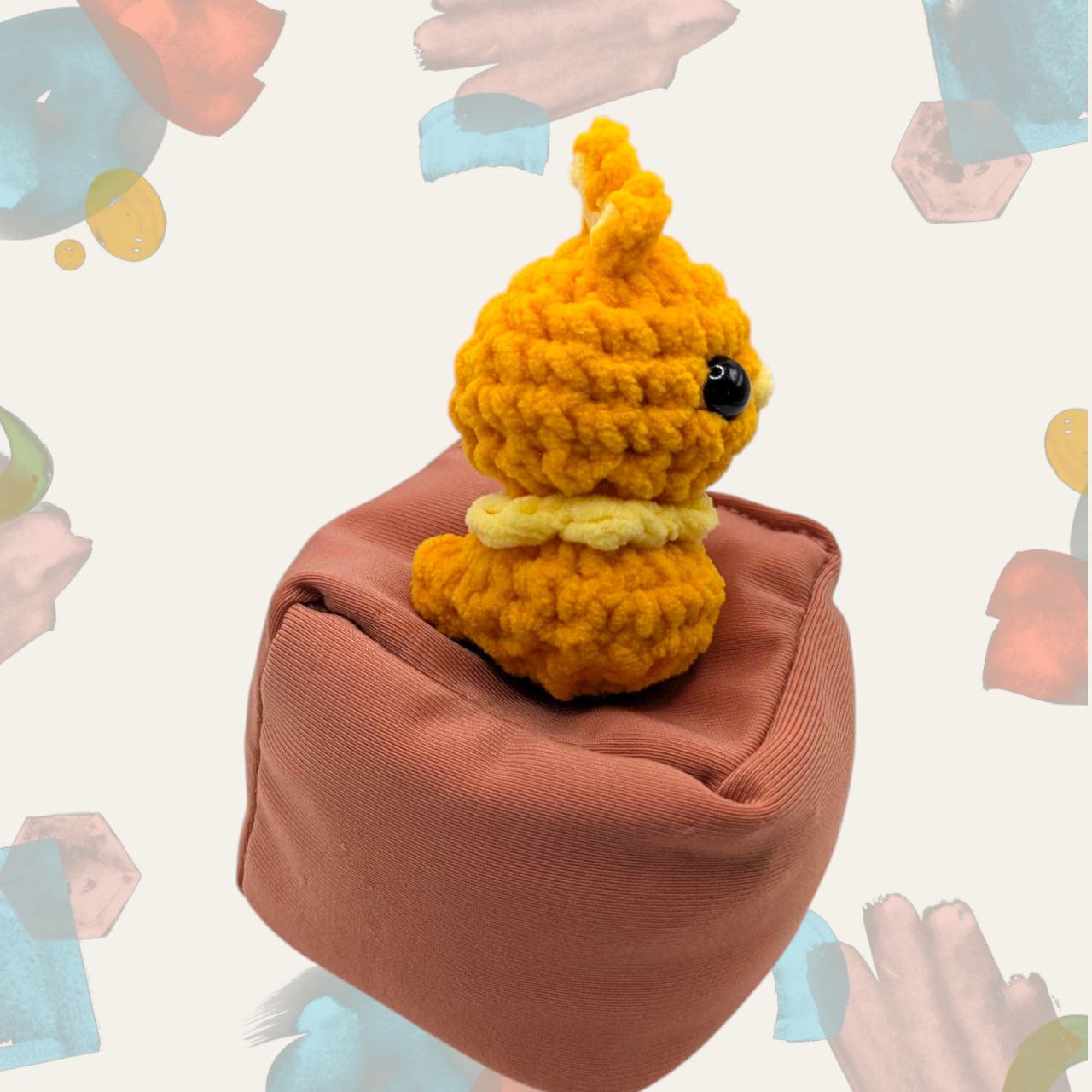 Tochic Squeaky Crochet Keychain