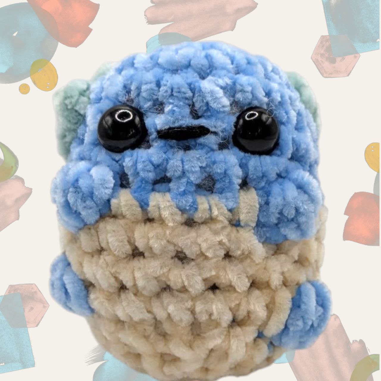 Wartortle Squeaky Crochet Keychain
