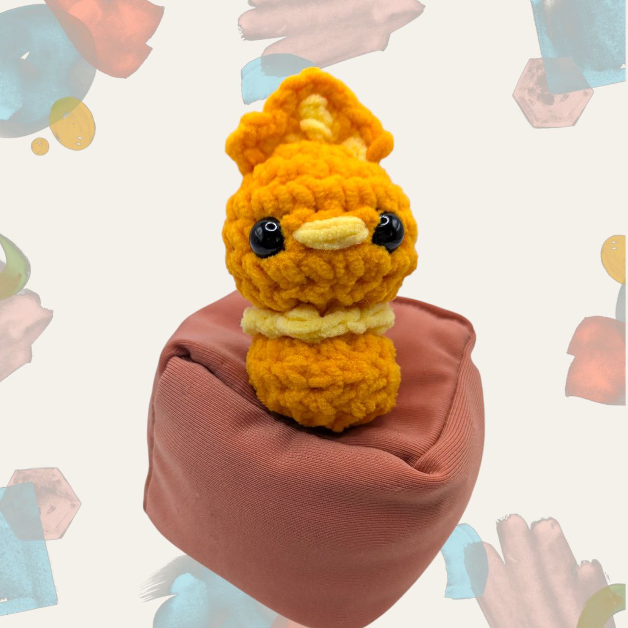 Tochic Squeaky Crochet Keychain
