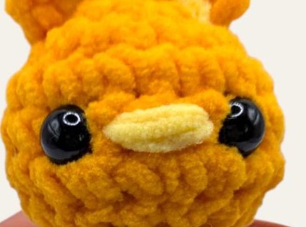 Tochic Squeaky Crochet Keychain
