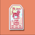 Dog Zodiac Vinyl Sticker