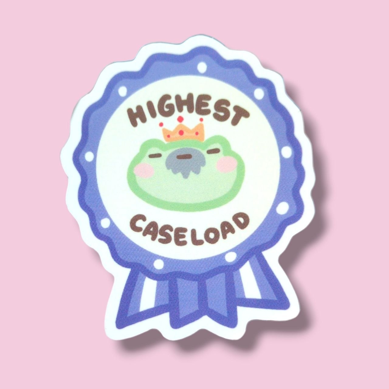 Highest caseload Vinyl Sticker