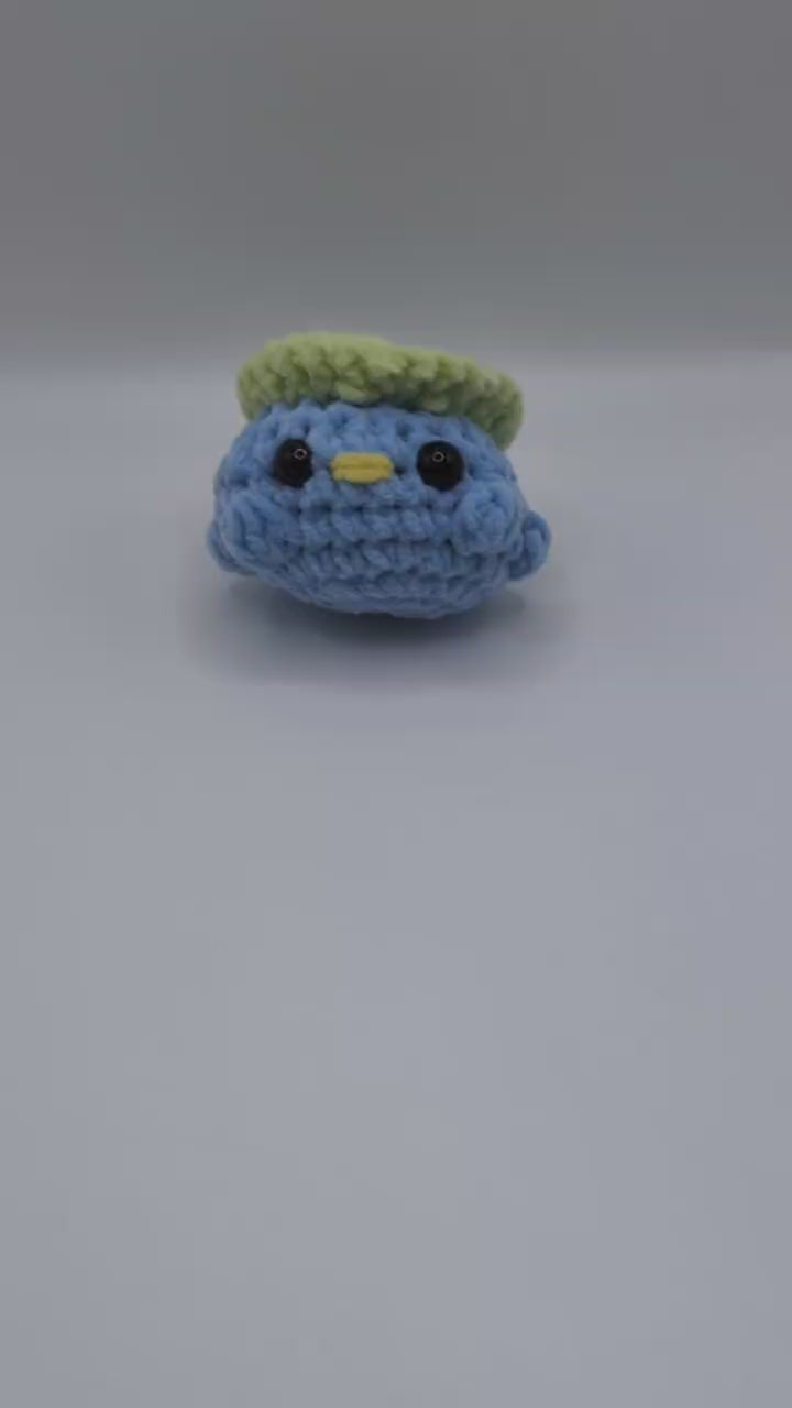 Lotad Squeaky Crochet Keychain