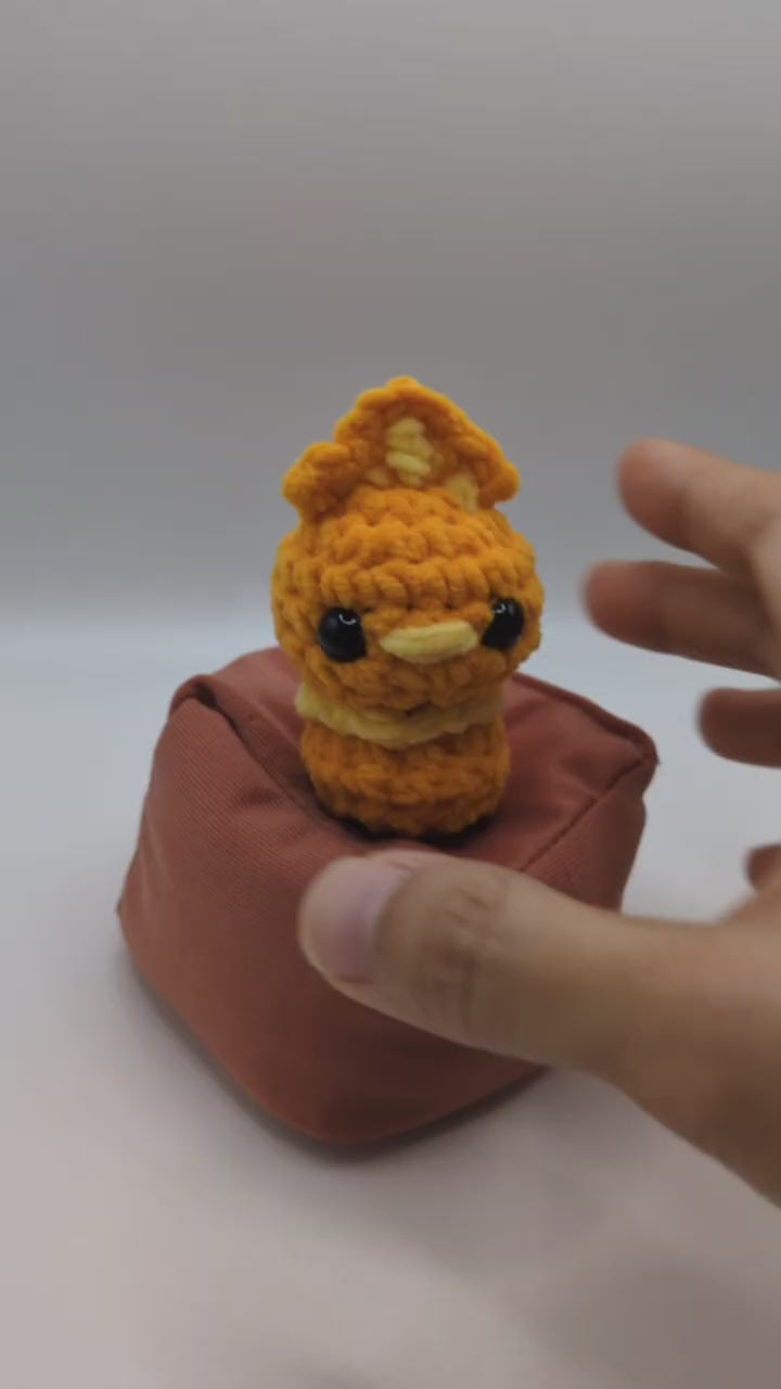 Tochic Squeaky Crochet Keychain