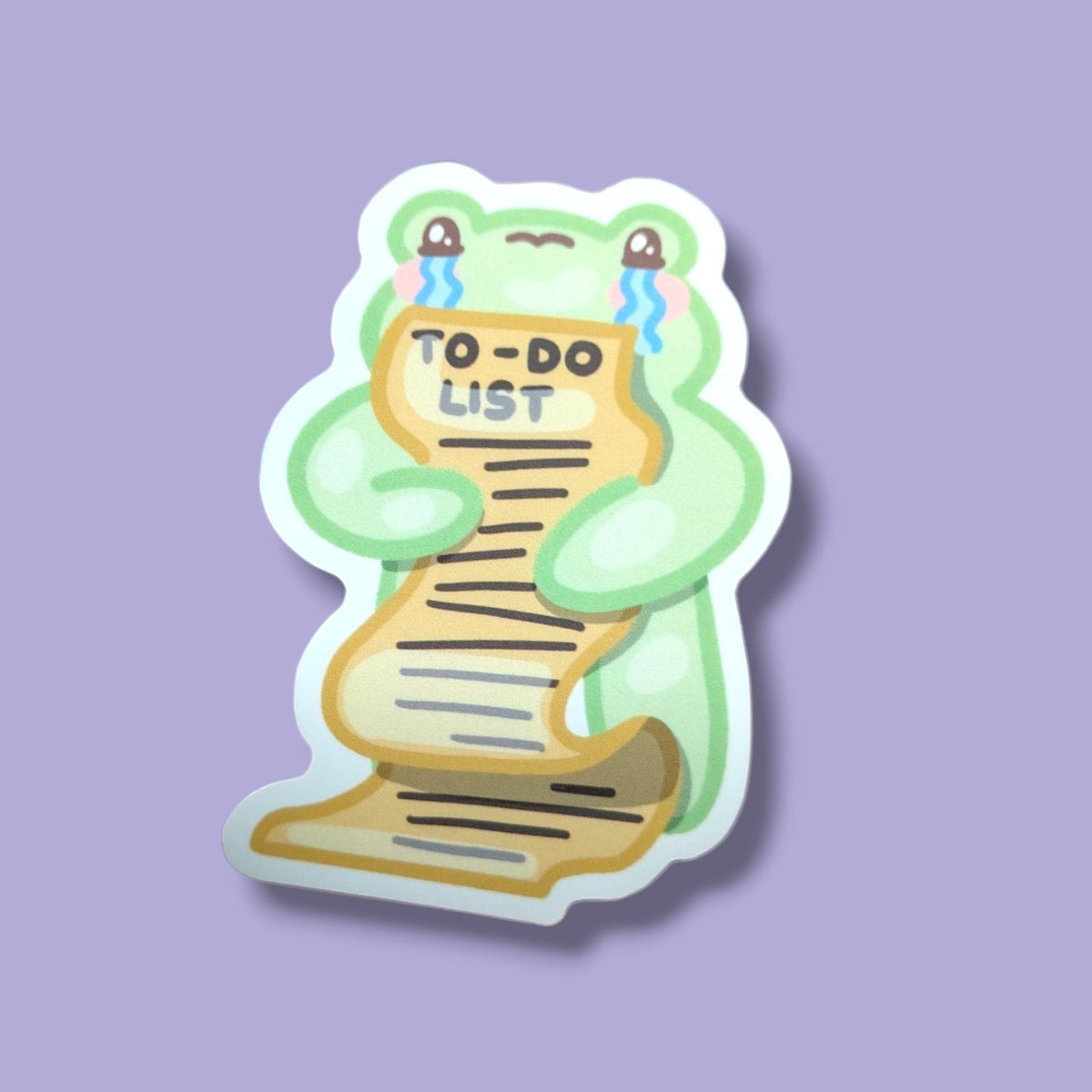 To-Do List Vinyl Sticker
