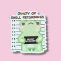 Guilty of Shell Recordings Vinyl Sticker