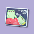 Cover Me Please Thx Vinyl Sticker